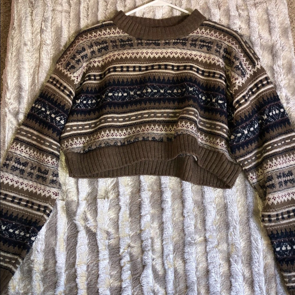 cropped sweater